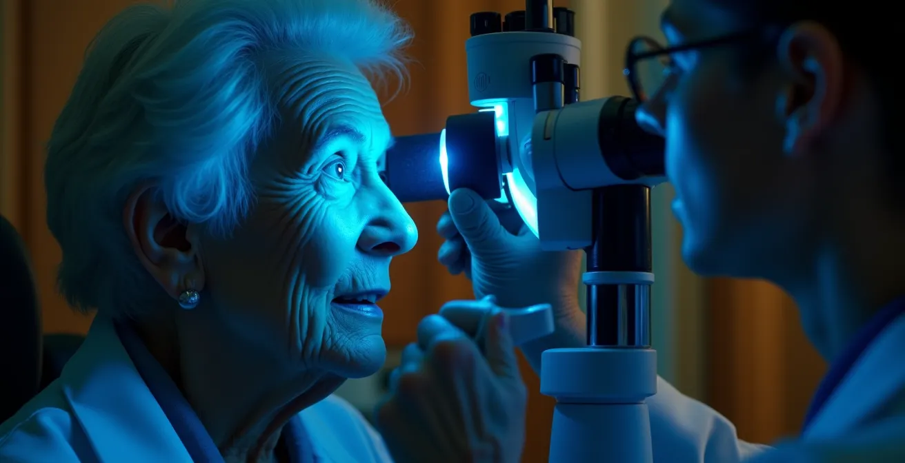 Examen oftalmológico avanzado con tomografía de coherencia óptica para detección precoz de glaucoma