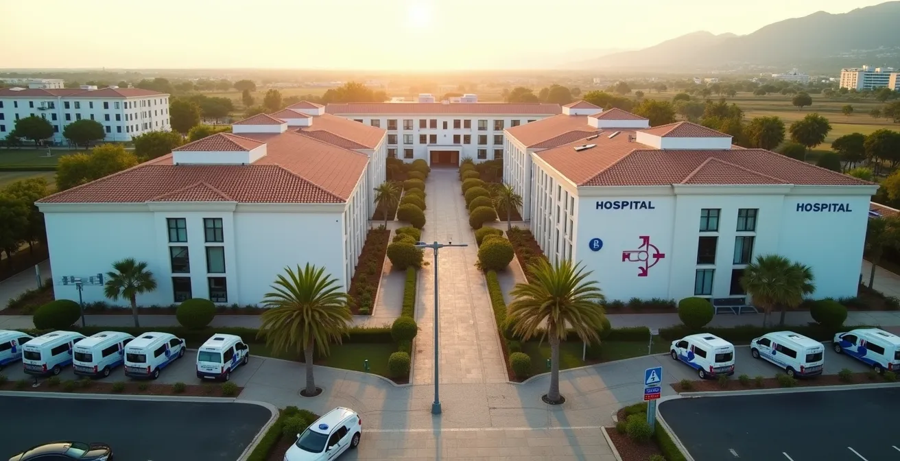 Mapa conceptual de la red de hospitales CSUR de referencia nacional en España